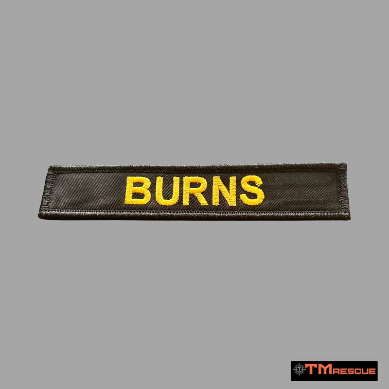 Velcromærke-burn